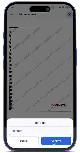 Fully Customizable Watermarks