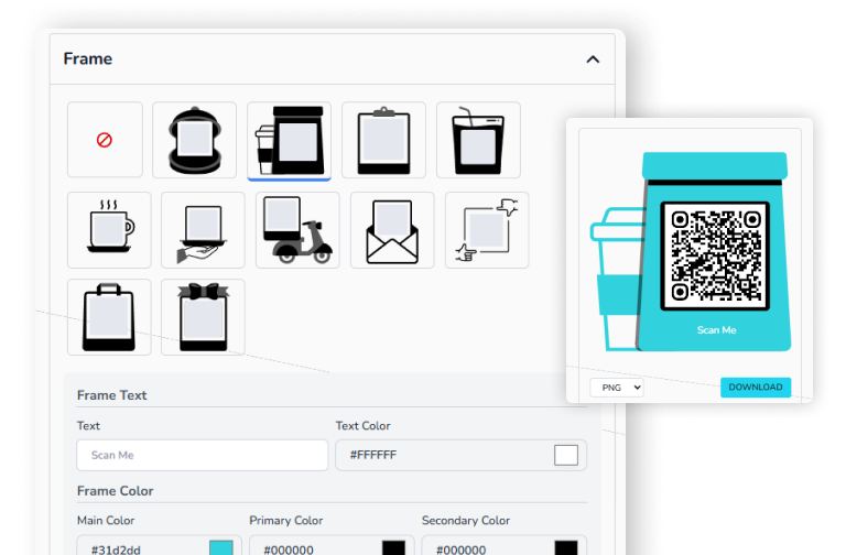 Customizable Frame & Colors